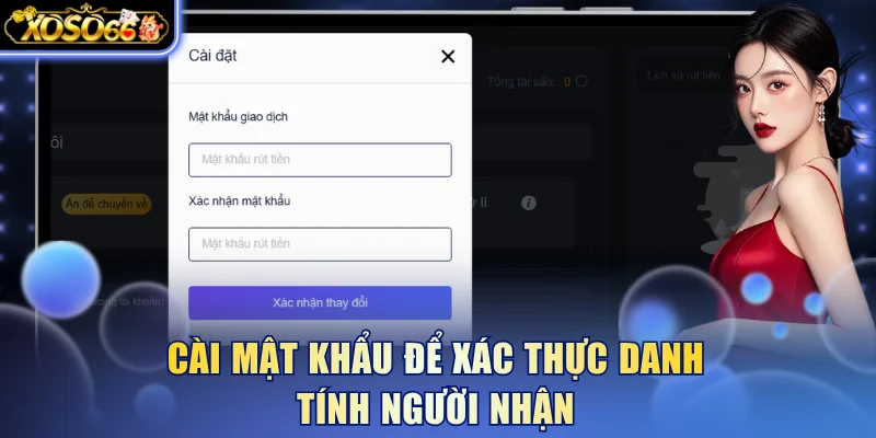 Hướng Dẫn Rút Tiền Xoso66 - Chi Tiết Thực Hiện Dễ Hiểu 5 Xoso66 ⭐️ Trang web chính thức: xoso66.com Cài mật khẩu để xác thực danh tính người nhận