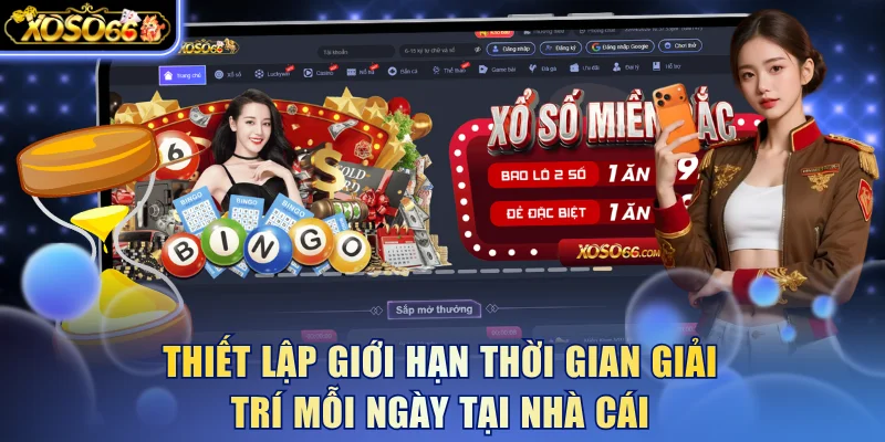 Chơi Có Trách Nhiệm - Quy Tắc Giải Trí An Toàn Tại Xoso66 5 Xoso66 ⭐️ Trang web chính thức: xoso66.com Thiết lập giới hạn thời gian giải trí mỗi ngày tại nhà cái